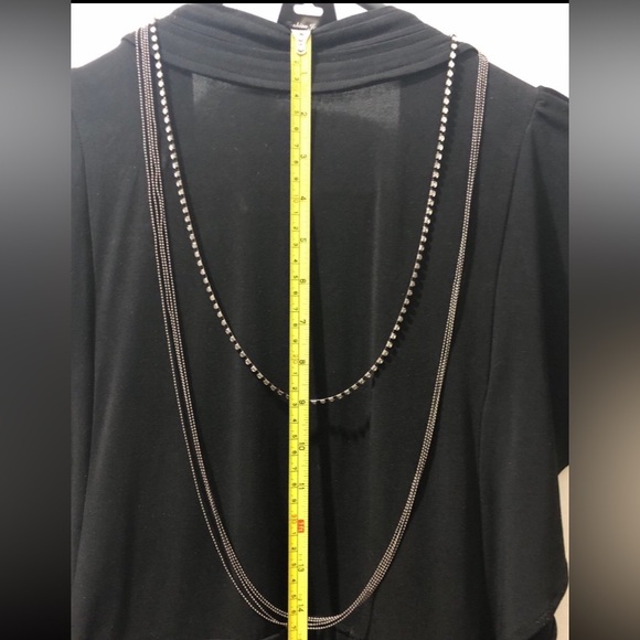 NWT Gunmetal Fashion Necklace - Picture 7 of 9